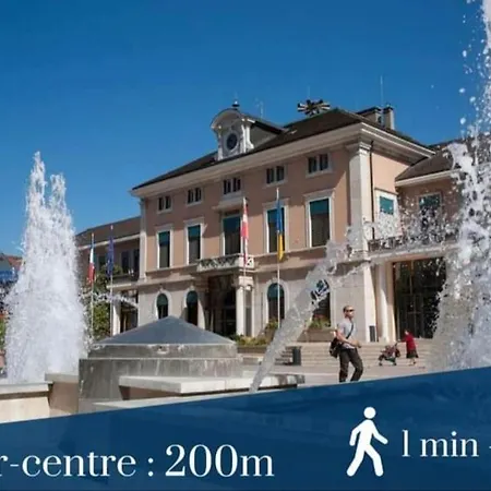 Apart 5 Personnes, 1Min Gare D'Annemasse, Geneve 5Km Exterior photo