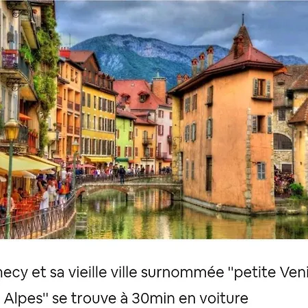 Apart 5 Personnes, 1Min Gare D'Annemasse, Geneve 5Km Exterior photo