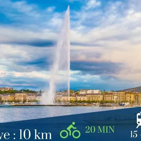 Apart 5 Personnes, 1Min Gare D'Annemasse, Geneve 5Km Exterior photo