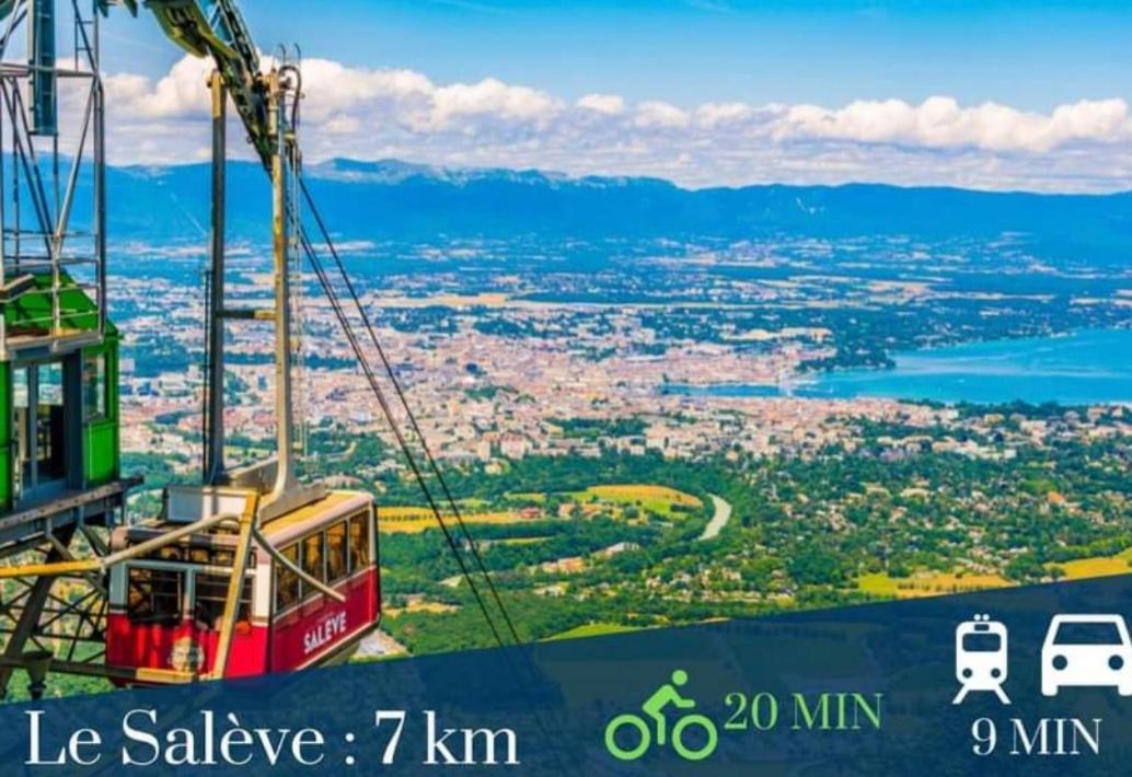 5 Personnes, 1min Gare D'annemasse, Geneve 5km *