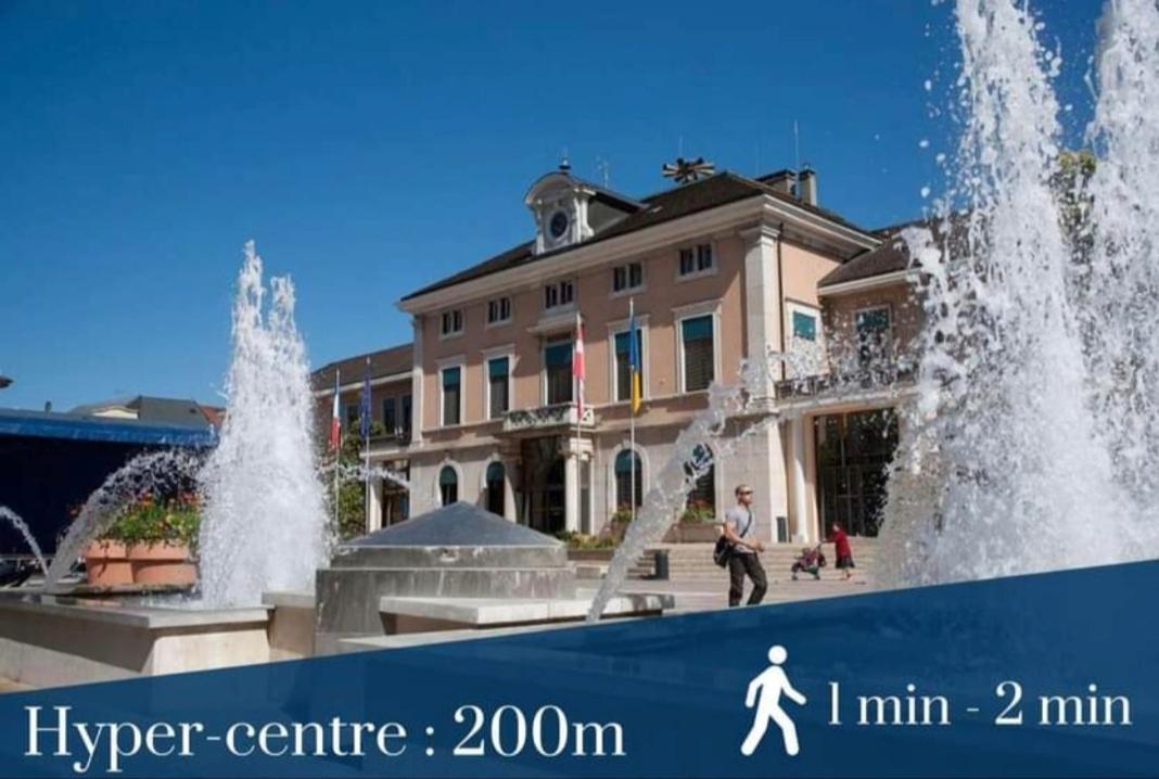 Apartment 5 Personnes, 1min Gare D'annemasse, Geneve 5km