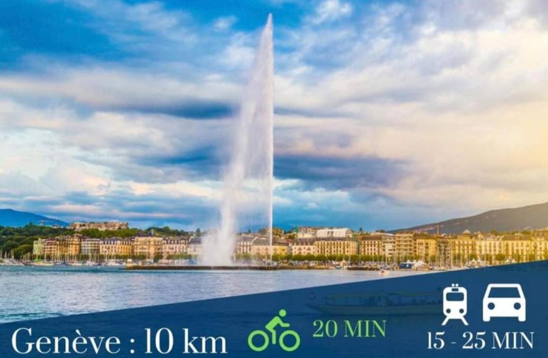 Apartment 5 Personnes, 1min Gare D'annemasse, Geneve 5km Annemasse